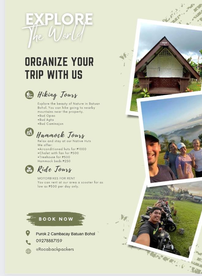 Roca'S Homestay Backpackers Chalet Batuan Exteriér fotografie
